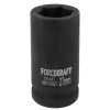 FORCEKRAFT Mély ütvecsatlakozó 3/4" 27mm 6-szögletű KULCS