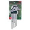 Hexagonális imbuszkulcs készlet 2-19mm, 13 darabos