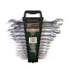 combination of combination spanners and open end spanners 12 pieces