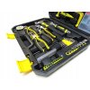 tool set spanners screwdrivers bits case 100el