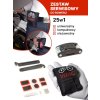 repair kit bicycle spanners patches 25 el
