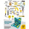 Szerszámkészlet kulcsokkal, 54 db-os táskával