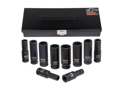 Set de capete de impact lungi 1/2" 10-24mm