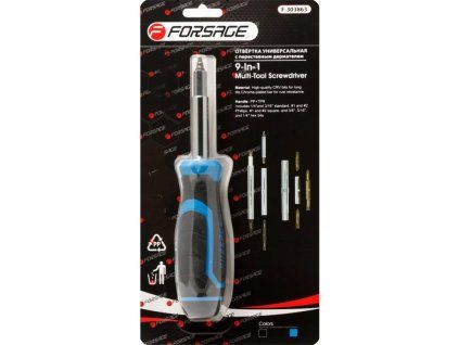 universal two sided adjustable screwdriver 6in1 bits