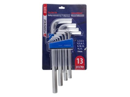 Set de chei Allen tip L 2-19 mm 13 bucăți