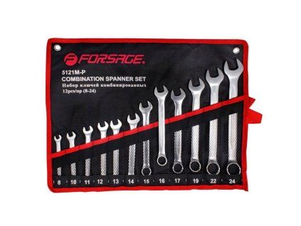 open end spanner set 8 24mm 12 el