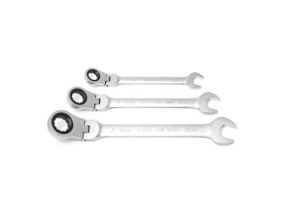 15mm jointed ratchet spanner