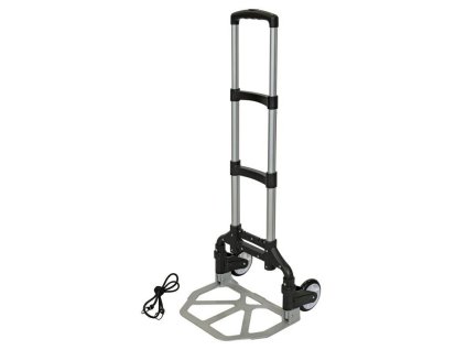 Cărucior pliant portabil cu mâner telescopic