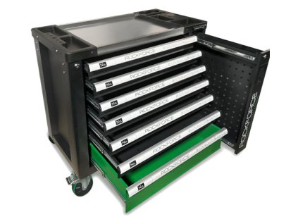 ROCKFORCE Dulap de atelier cu 172 de piese pentru unelte