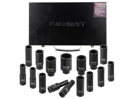 Set de capete de impact lungi 1/2" 10-36mm