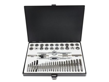 Set de burghie și piulițe cu filet 50 de bucăți.