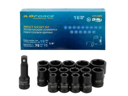 zestaw nasadek udarowych 1%252F2 16el