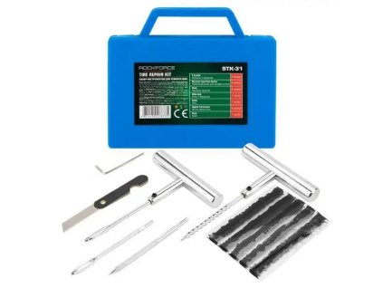 ROCKFORCE Kit de reparare pentru PNEUMATICI 14 ELEMENTE