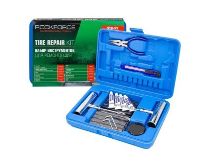 Set de reparare pentru anvelope ROCKFORCE 44 piese complet