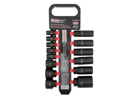 Set de prelungitoare lungi pentru impact 1/2" 10-36mm