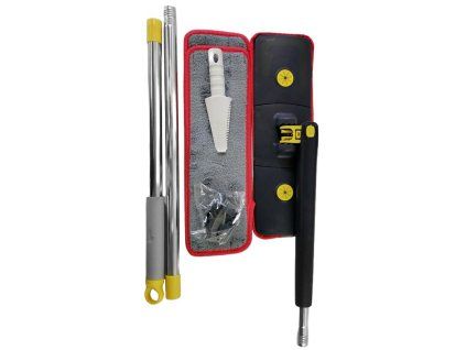 mop with butterfly wringer mechanism wiper