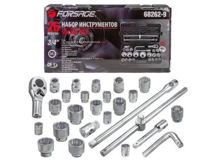 set of 3%252F4 12 point sockets in case 26el