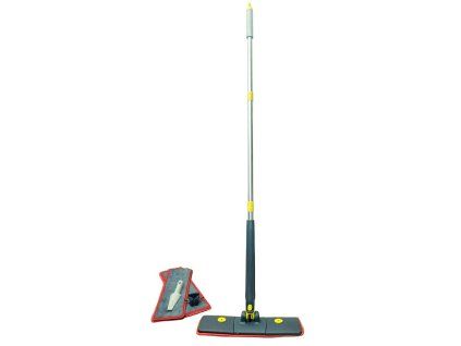 mop with butterfly wringing mechanism