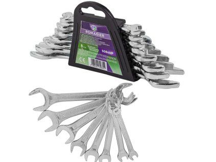 set of spanners 6 22mm 8el