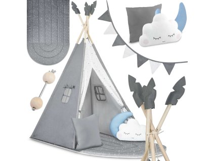 Cort teepee NK-406 Nukido - gri