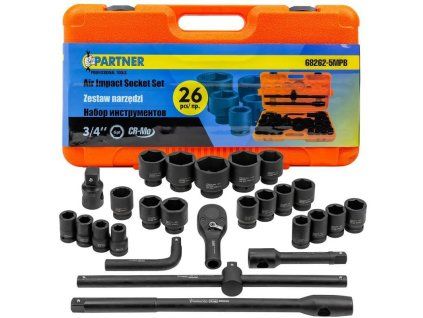 impact spanners 3%252F4 17 65mm hexagonal 26el case