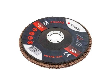 FORSAGE Disc de șlefuit lamelar 150x22.2mm P60