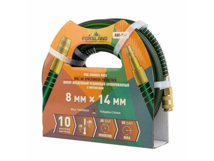 Hose pneumatică 8mm x 10m cu racord rapid