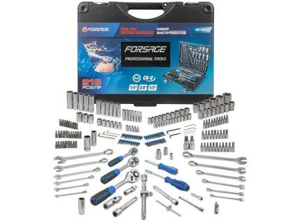 tool set sockets bits ratchet spanners 218el case