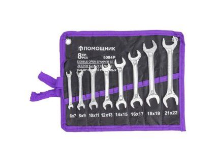 zestaw kluczy plaskich 8el 6 22mm