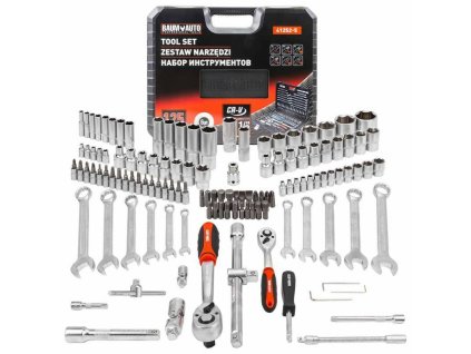 Set de unelte 1/2" și 1/4" 125 piese.