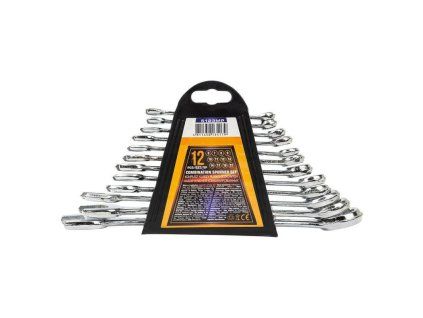 set of open end spanners 6 22mm 12el