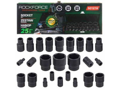 impact spanner set 1%252F2 1%252F4 4 32mm hexagonal 25el case