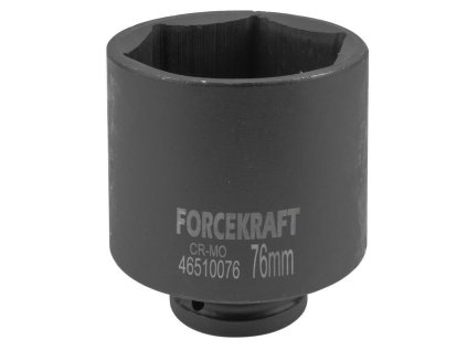 FORCEKRAFT cap de impact adânc 3/4" 76mm cu șase colțuri