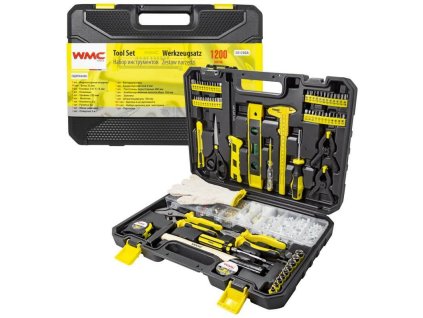 Set de unelte 1/4" 1200 de piese (5-13 mm)