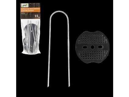 SET 6 NICHI DE 15 CM PENTRU FIXAREA TEXTILULUI NEȚESUT *6577