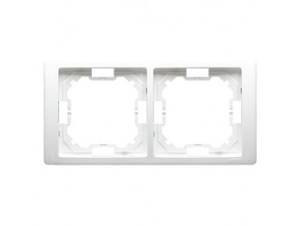 Ramă dublă Simon Basic NEOS albă