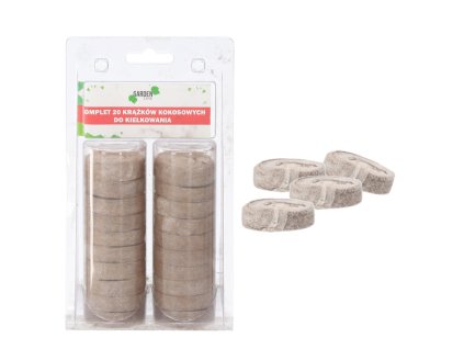 SET CU 20 DISCURI DIN COCOS PENTRU GERMINARE *3272