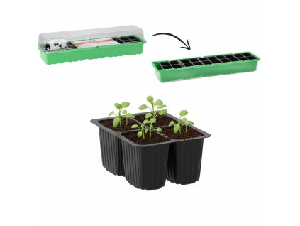 Mini-seră pentru germinarea a 20 de semințe *3265