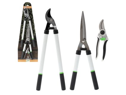 SET DE 3 FOARFECE DE GRĂDINĂ 20/51/54 CM *6803