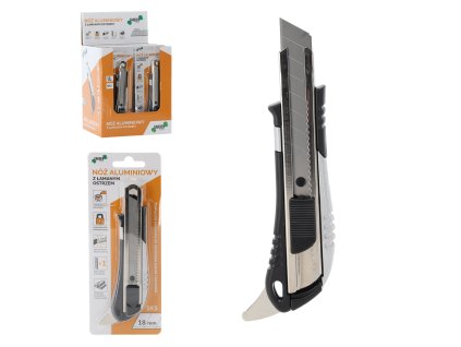 Cutter cu lamă retractabilă din aluminiu 18 mm