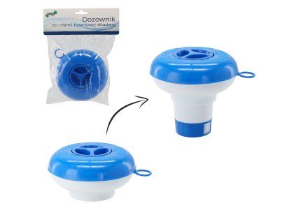 Dispenser pliabil pentru chimie de piscină *8449