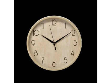 Ceas de perete circular 30,5 x 30,5 x 4,3 CM crem *4665