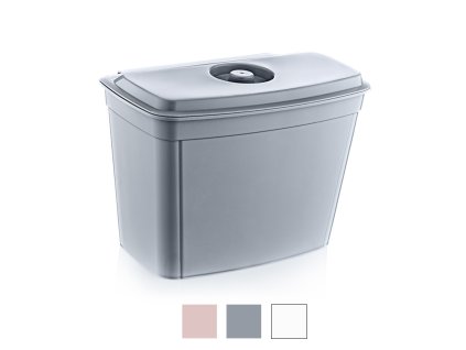 Coș suspendat pentru dulap cu capac 4L *6217