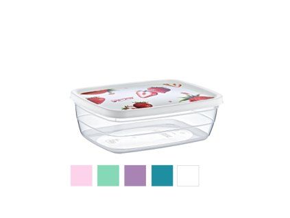 Recipient rectangular Deco Trend Box 1,2L *8075