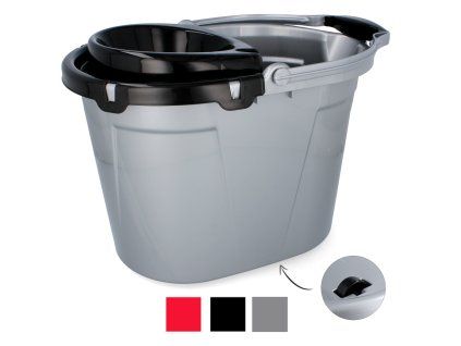 Găleată pentru mop 14L cu roți *5419
