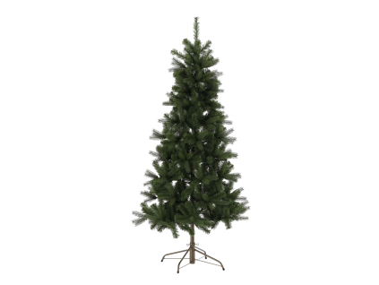 Brad artificial de Crăciun 180 cm verde modern *4404