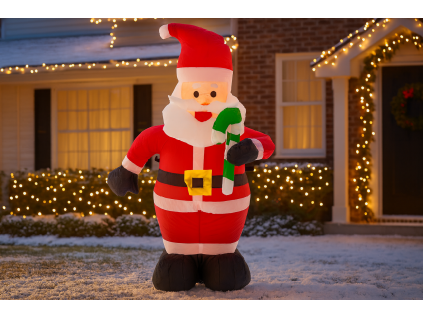 Moș Crăciun LED Gonflabil 120 cm *8747