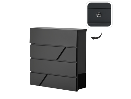 Cutie poștală „NOVA” 37 x 37 x 10,5 CM *4569