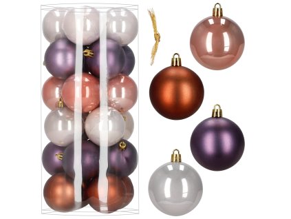 Set de 24 Globuri de Crăciun CA1526
