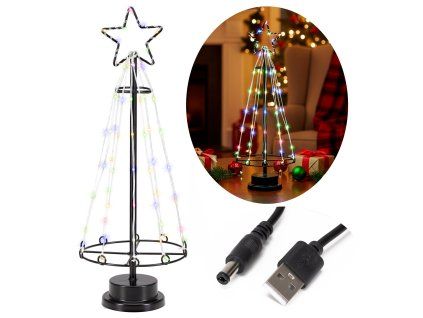195643 cl1238 choinka 80 led 45 cm M0